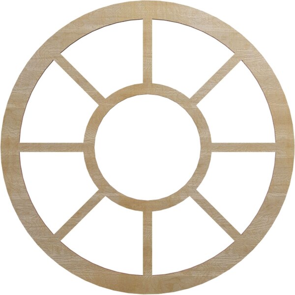 Ekena Millwork Grace Wood Fretwork Pierced Ceiling Medallion, Hickory, 20"OD x 7 1/4"ID x 1/4"T CMWP20X0250GRHI - main
